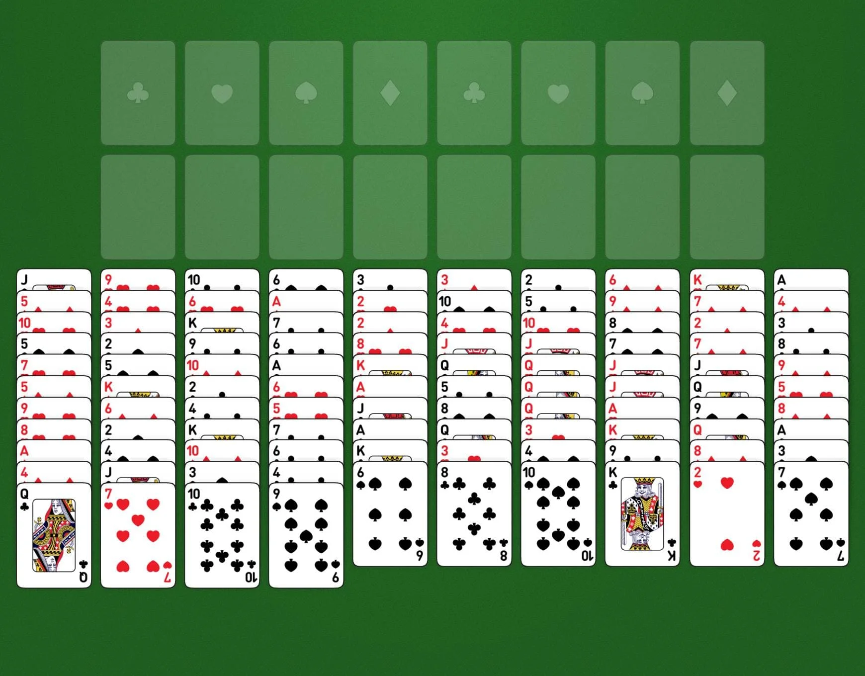 Free play solitaire